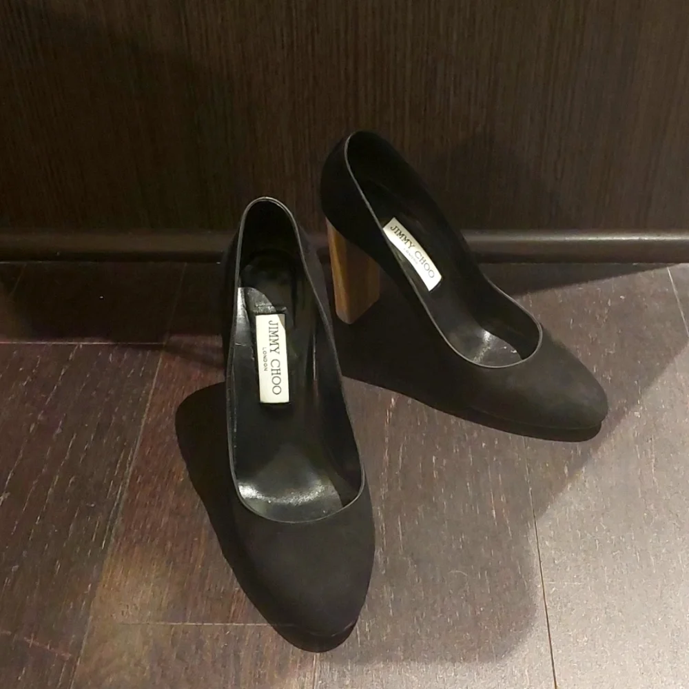 Jimmy Choo Black Heels - Picture 1 of 7